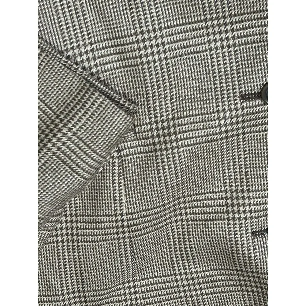 Lauren Ralph Lauren Mens Silk Wool Brown Plaid Classic Sport Blazer Coat‎ Sz 42L